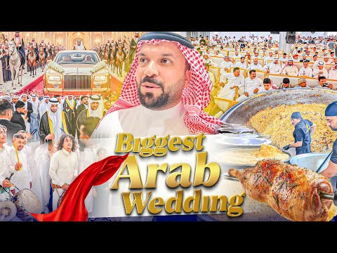 Biggest Arab Wedding of my Life in Madinah 💚🇸🇦  2500 Guests 👥 & 55 Bakray 🐐