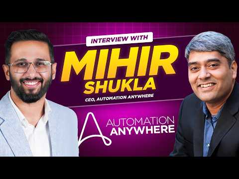 India AI Impact Summit 2026: Automation Anywhere CEO Mihir Shukla on Indiaโs AI Momentum ๐