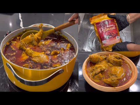 Making The Authentic Ghana Palmnut Soup Using Mephia’s Palm Mix