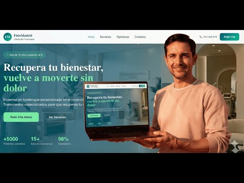 Como crear una página web de tu negocio con IA y publicarla en tu hosting