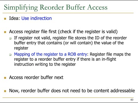 Digital Design & Computer Architecture - Lecture 14: Pipelining Issues (ETH Zürich, Spring 2020)