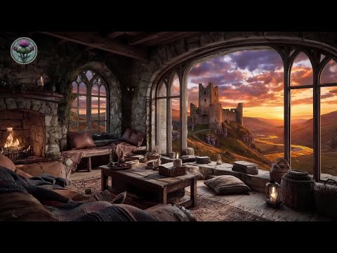 At the Edge of Dawn | Celtic Medieval Instrumental Music (4 Hours)