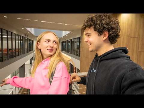 Surprising My Long Distance Girlfriend At College... (Again)
