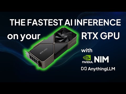 Run State-of-the-art LLMs on RTX | NVIDIA NIM x AnythingLLM