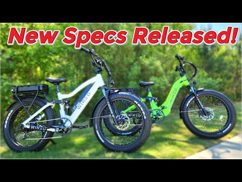 Wired Freedom & Wired Cruiser eBikes Receive MAJOR UPGRADES!