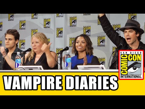THE VAMPIRE DIARIES Comic Con Panel