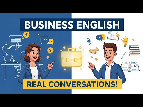 "Speak Business English Like a Native! 🚀 | Business English Podcast Real Conversation
