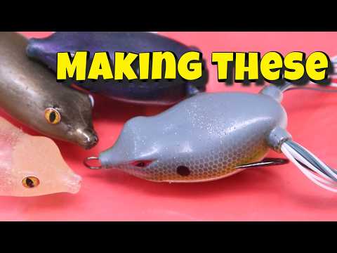 Copying a $10 Frog Lure with a Spinning Mold! | DIY Fishing Lure Making for Bass Fishing