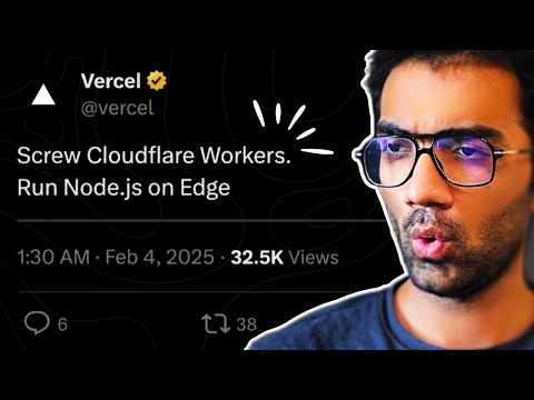 Vercel's MASSIVE update - Node.js on edge functions like never before