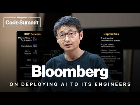 What We Learned Deploying AI within Bloomberg’s Engineering Organization – Lei Zhang, Bloomberg