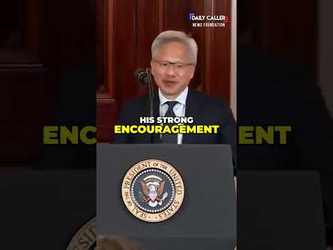 NVIDIA CEO Jensen Huang PRAISES Trump’s Leadership for U.S. Tech Manufacturing Surge