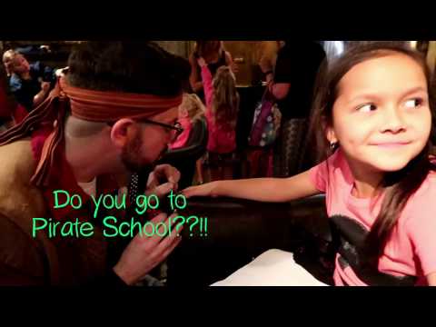 B & B visit the Pirates League | Family trip | Walt Disney World | Magic Kingdom