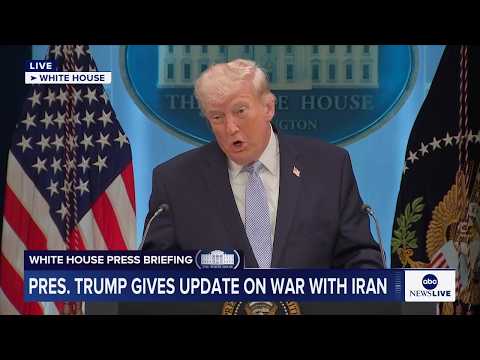 President Trump leads White House press briefing