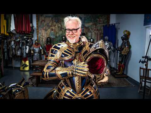 Adam Savage Wears the Most Beautiful Suit of Armor!