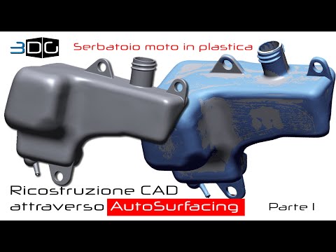Geomagic Design X. Come accelerare il Reverse Engineering sfruttando l'Autosurface. Parte 1