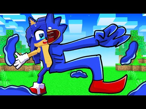 Surviving a SHIN SONIC Infection in Minecraft!!