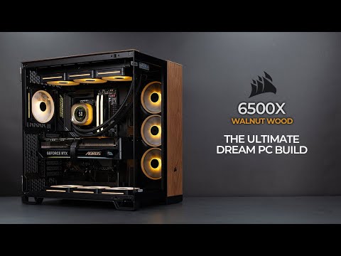 Ultimate Ryzen 9950X3D & RTX 5080 Dream PC Build | Corsair 6500X Walnut Wood | TITAN RX LCD 360