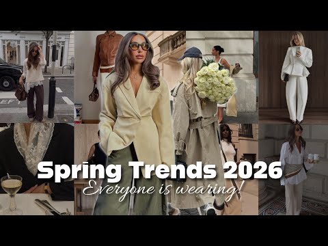 Spring Fashion Trends 2026 | What Everyone Is wearing