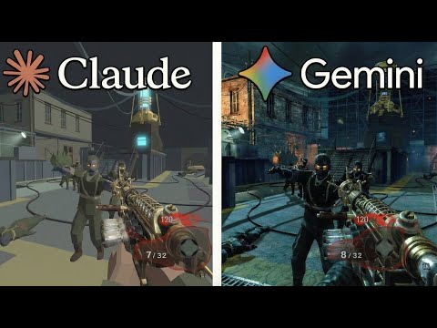 Claude AI vs Gemini Make Der Riese From Scratch