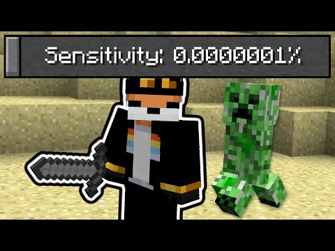 So I broke Minecraft's mouse sensitivity...