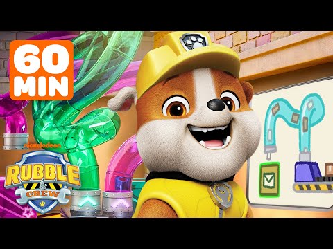 Rubble Finds Engineering Solutions! w/ Charger & Mix | 1 Hour | Rubble & Crew