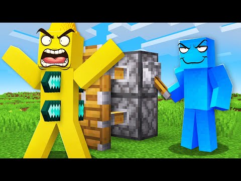 Testing Clickbait Minecraft Traps on My Friend