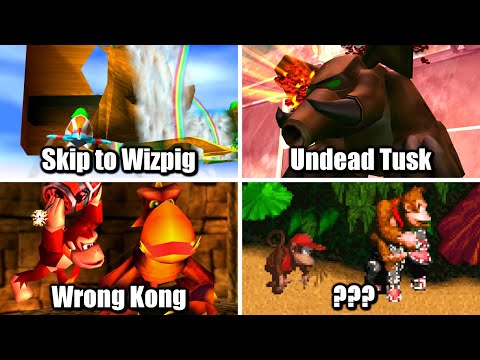 The Craziest Glitches in Donkey Kong Games