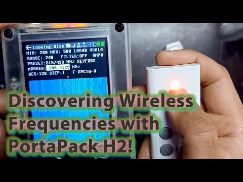📡 Discovering Frequencies with PortaPack H2 🛰️
