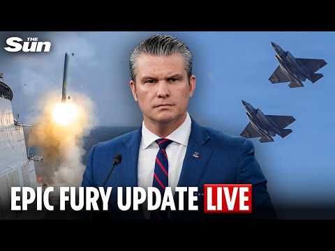 LIVE: Secretary of War Pete Hegseth gives an update on the US led operation in Iran