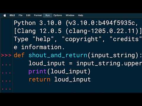 Creating Functions in Python: Python Basics