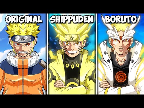 All Naruto Uzumaki's Forms in Naruto Series (Sage Mode, Baryon Mode, Future Form)