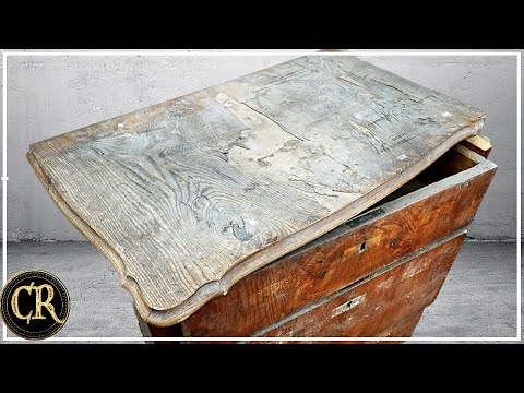 30 Jahre Garage! FANTASTISCHE Rettung dieser Kommode