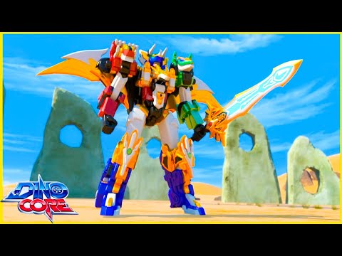 [DinoCore] Official | Dinosaurs Toys | EP 07~12 SS5 | Superman Cartoon Robot | Cartoon For Kids