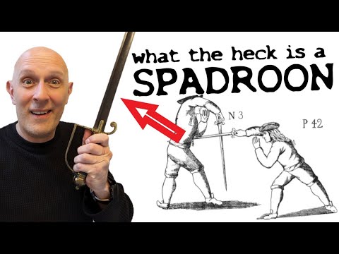What is a SPADROON sword? Just a THICC Smallsword?