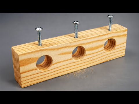 The Genius Woodworking Invention by a 65-Year-Old Carpenter Has Never Been Seen Before!