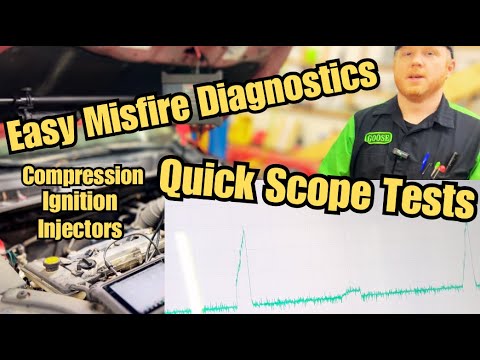 Easy Misfire Diagnostics with Oscilloscope. Narrow Down the Culprit WITHOUT Removing a Single Bolt.