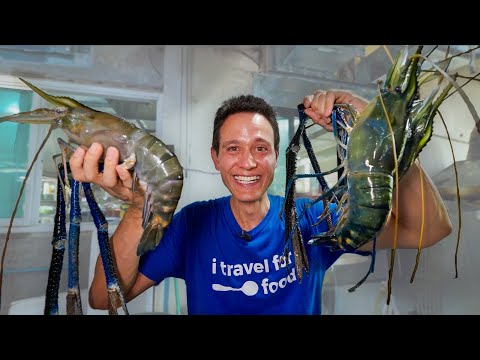 BIGGEST Shrimp I’ve Ever Tried!! Thailand’s XXXL Seafood!!