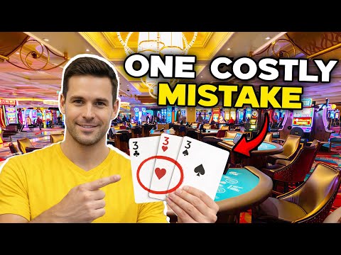 The #1 Blackjack Mistake VEGAS Casinos LOVE Tourists Making