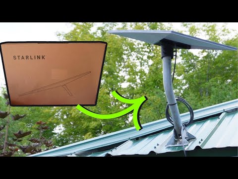 Starlink Gen 3 Full Install!(Unboxing, Installation, and Activation)