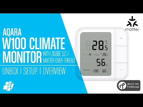Finally! Wire-Free AC Control!! The Aqara climate sensor W100