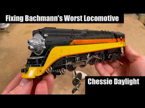 Fixing Bachmann's Worst Locomotive - Daylight Chessie System