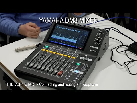 Yamaha DM3 Mixer Tutorial 1