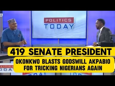 Kenneth Okonkwo Blasts Godswill Akpabio, Calls Him Fraudster For Deceiving Nigerians 