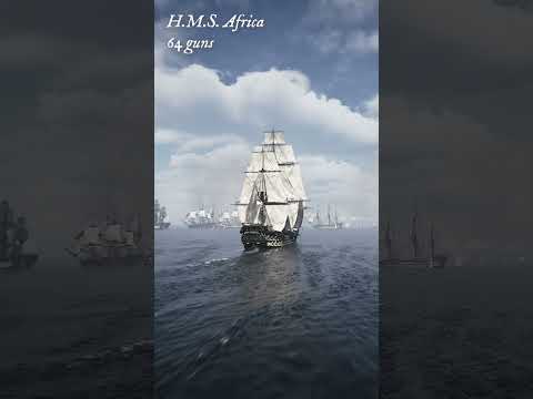 3D Naval Battles: The melee at Trafalgar