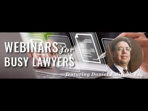 Using Adobe Acrobat to Increase Law Practice Productivity [Webinars for Busy Lawyers]