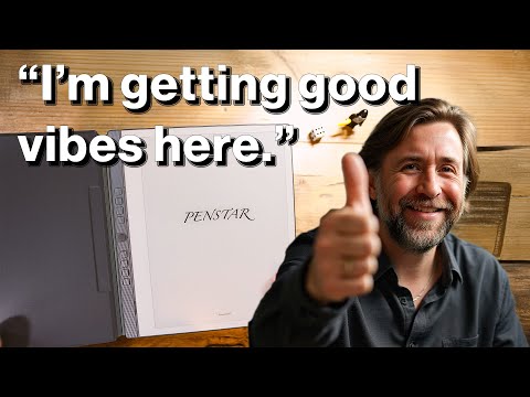 Penstar eNote - 8192 Pressure Levels! Android E-Ink Note Taking Bliss?