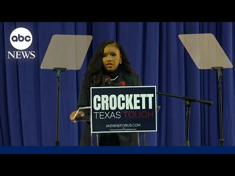 Rep. Jasmine Crockett launches Senate run in Texas