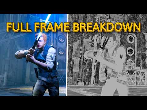 When Botched GPU Optimization is Eclipsed By CPU issues: Jedi Survivor Full Frame Analysis