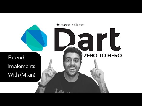 Extend vs Implements vs With in Dart language