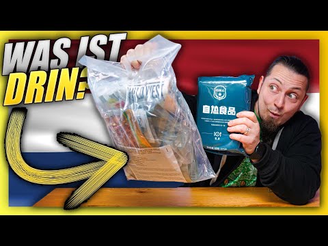 MRE aus Niederlande! 🍗🤤 Was steckt drin?